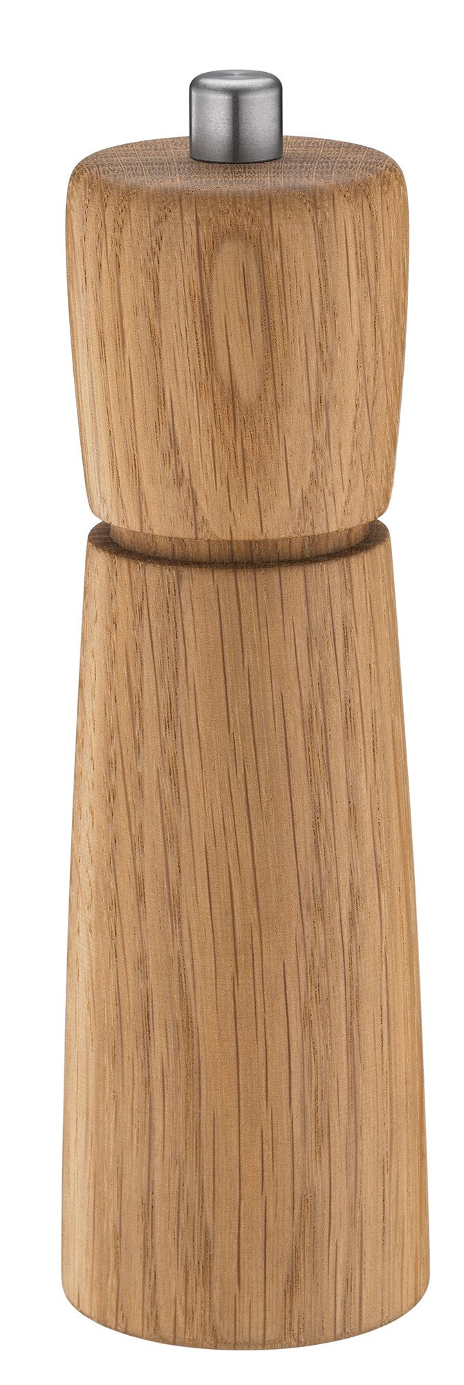 Zassenhaus KIEL Oak Wood Ceramic Grinder – Adjustable Salt & Pepper Mill
