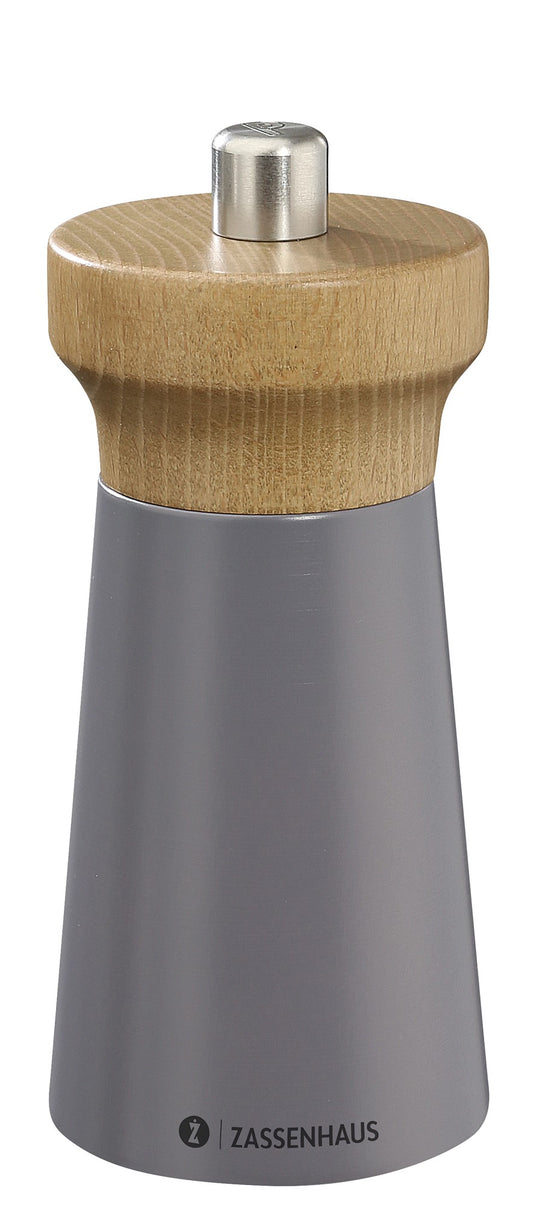 Zassenhaus Pepper mill Westerland Ceramic Grinder - Granite Grey/Beech