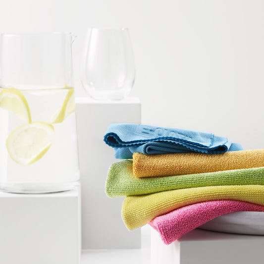 E-Cloth General Purpose Cloths, Set of 4 - Assorted Colours