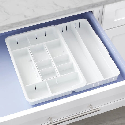 YouCopia DrawerFit Small "Stuff" Organizer - White