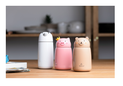 ChicMic Bioloco Plant Kids Bottle, 320ml - Bear