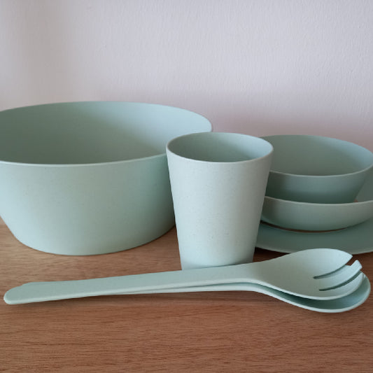 ChicMic Bioloco Plant Tableware Large Serving Bowl - Green