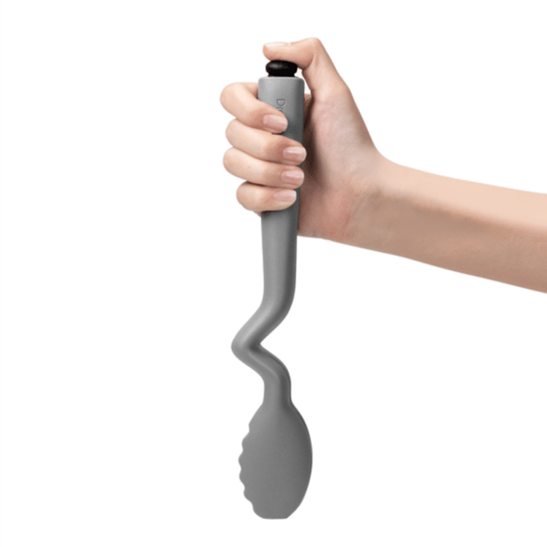 Dreamfarm Clongs Lite 26cm with Silicone Heads - Grey