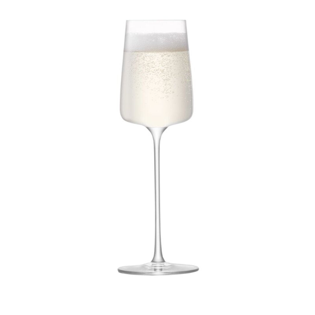 LSA International Metropolitan Champagne Saucer 230ml, Set of 4