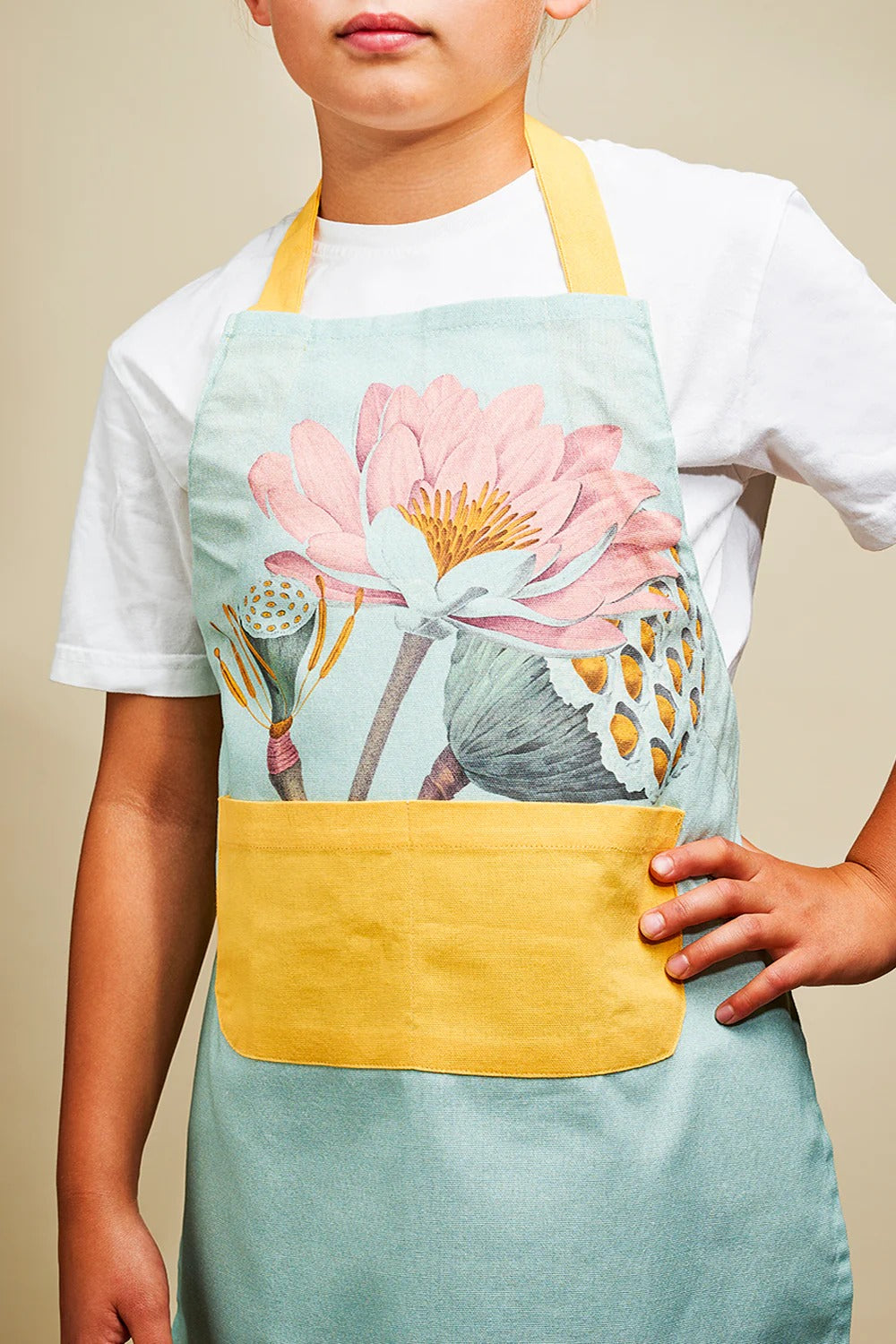ChicMic Organic Kids Kitchen Apron - Nelumbo