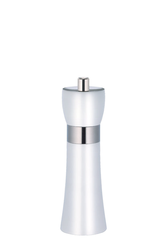 Zassenhaus Hamburg Salt Mill 18cm - White