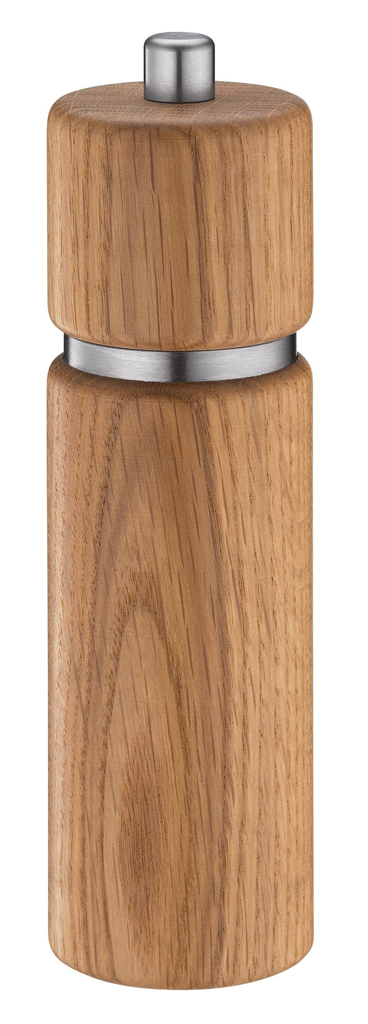 ZASSENHAUS HANNOVER Pepper & Salt Mill – Oak Wood, Ceramic Grinder, 18 cm