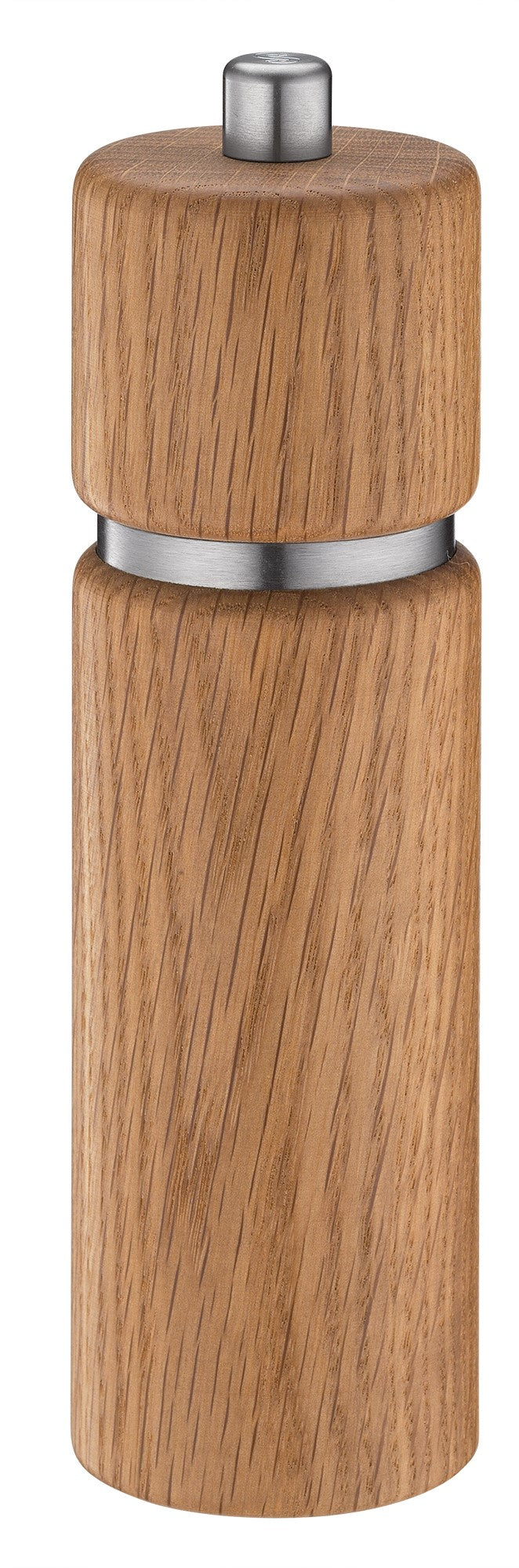 Zassenhaus HANNOVER Oak Wood Ceramic Grinder – Adjustable Salt & Pepper Mill