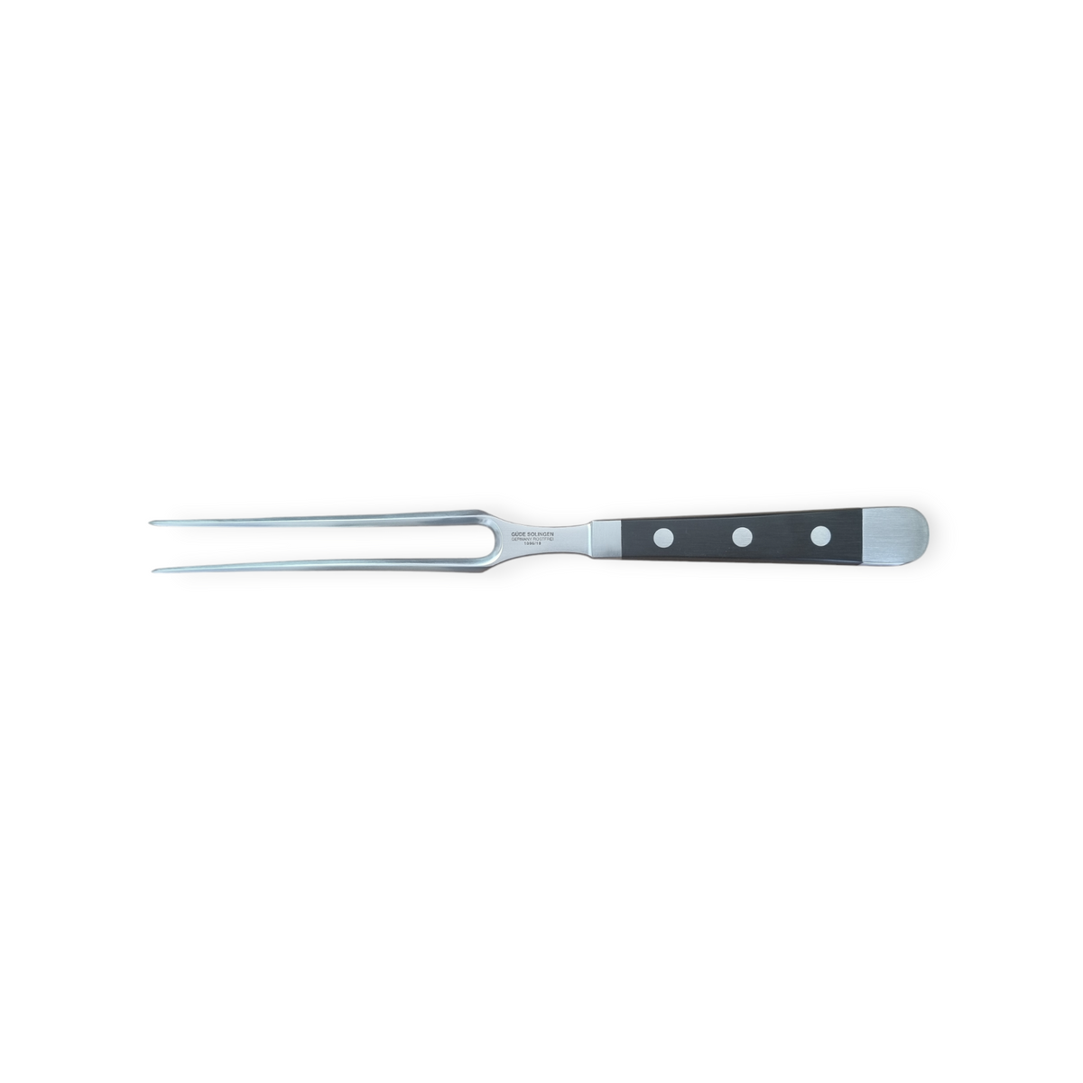 Guede Alpha Black Carving Fork 18cm