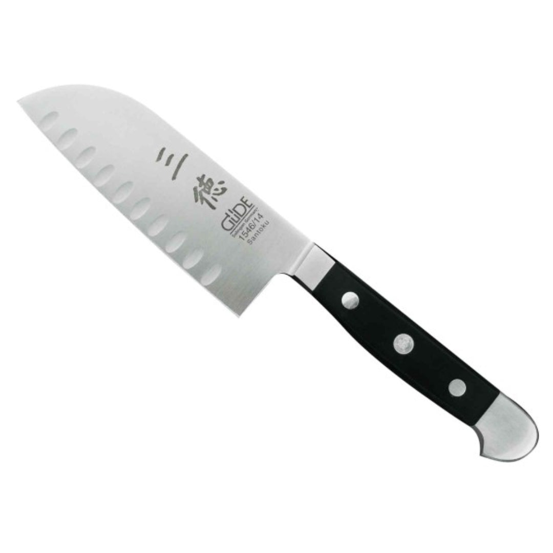 Guede  Alpha Black Santoku Knife 14cm*
