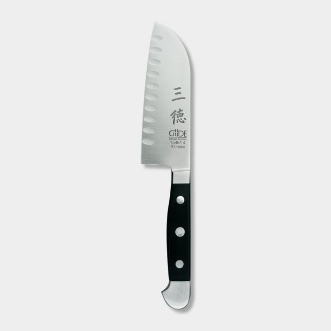 Guede  Alpha Black Santoku Knife 14cm*