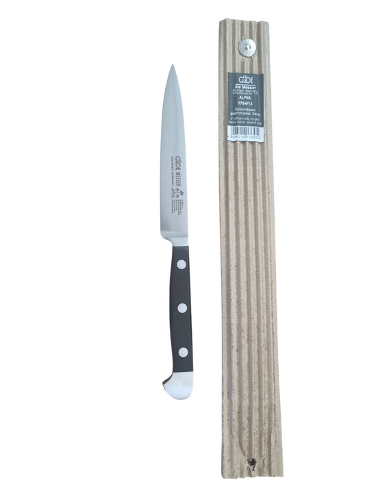 Guede Alpha Black Paring Knife 13cm