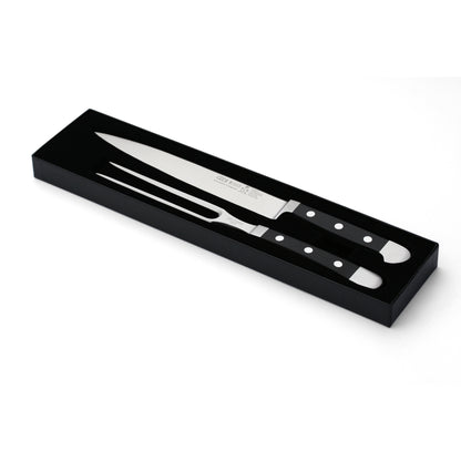 Guede Alpha 2-piece Black Carving Set