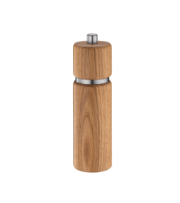ZASSENHAUS HANNOVER Pepper & Salt Mill – Oak Wood, Ceramic Grinder, 18 cm