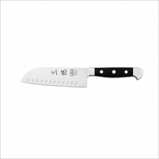 Guede  Alpha Black Santoku Knife 14cm*