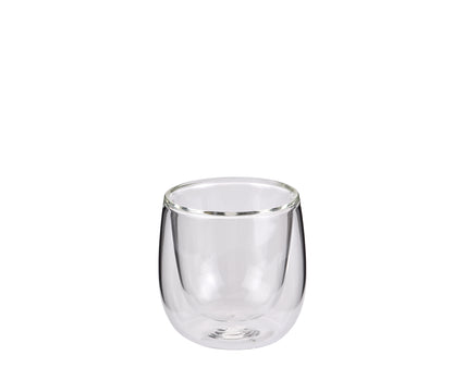 Cilio Double-walled Espresso Glasses VERONA  80ml - Set of 2