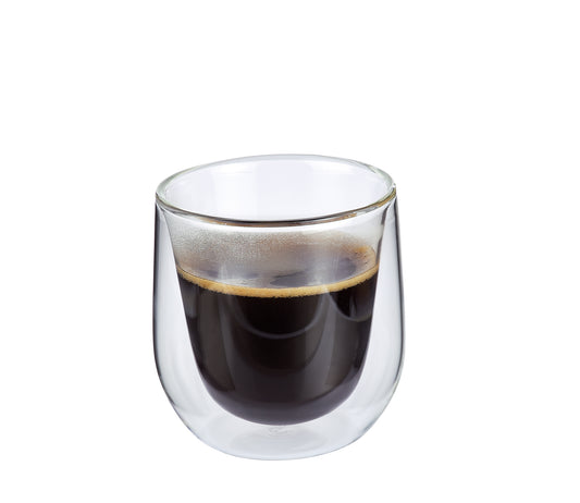 Cilio Double-walled Coffee Glasses VERONA 150ml - Set of 2