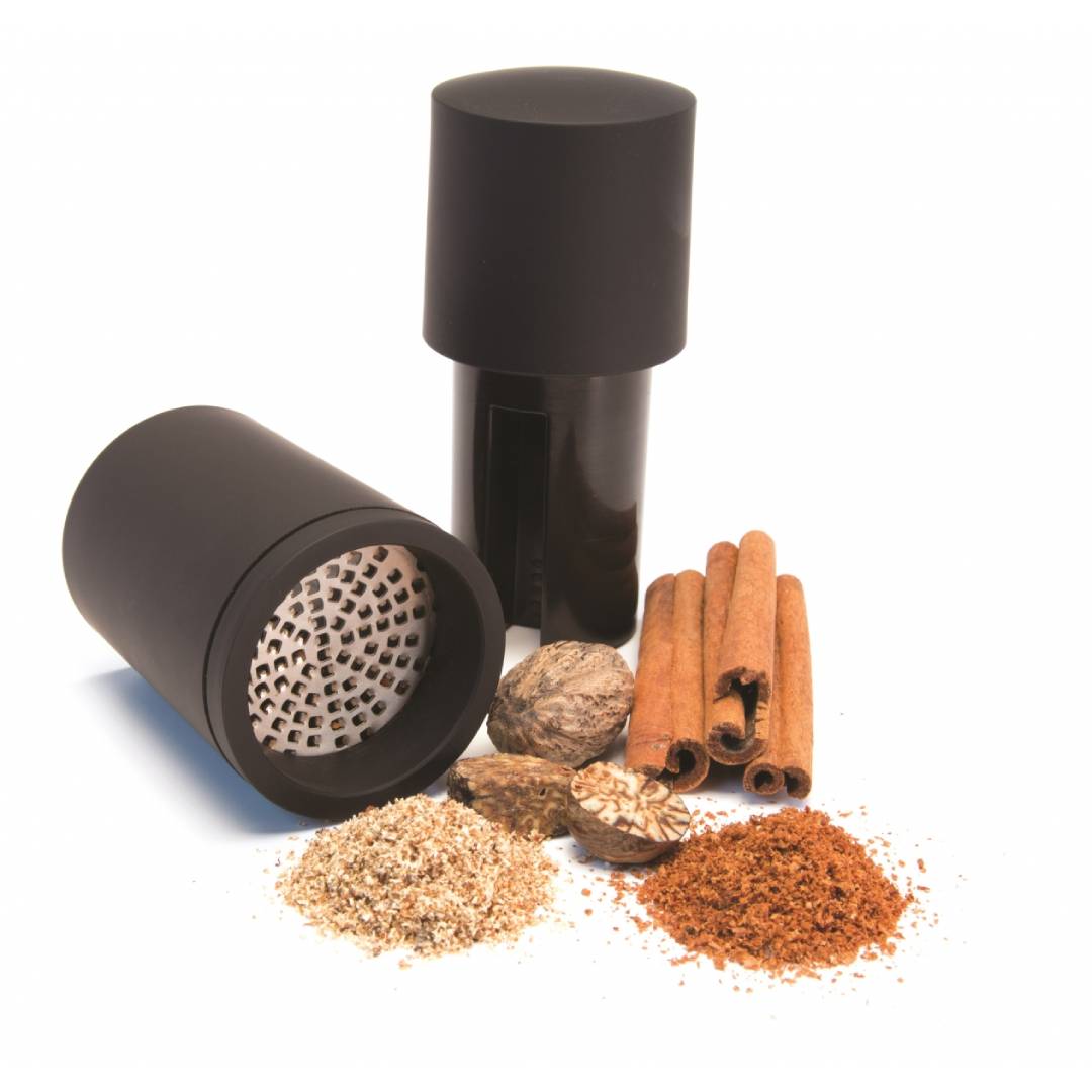 Microplane Specialty Spice Mill 2 in 1 - Black