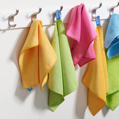 E-Cloth General Purpose Cloths, Set of 4 - Assorted Colours