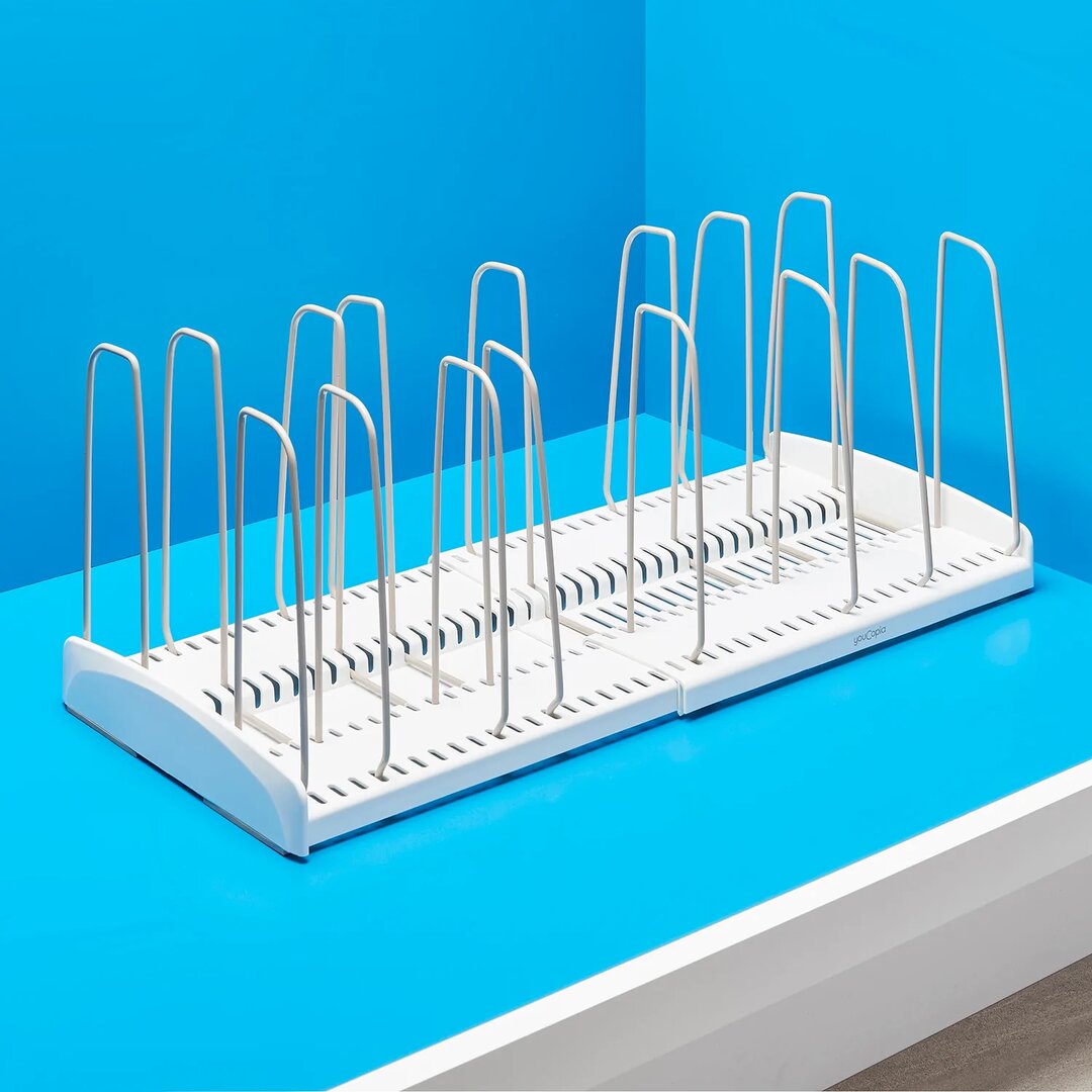 YouCopia StoreMore Expandable Cookware Rack - White