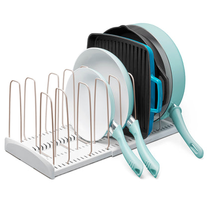 YouCopia StoreMore Expandable Cookware Rack - White