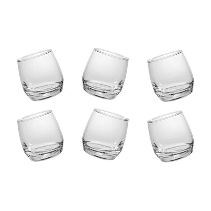Sagaform Whiskey Rocking Tumbler Set of 6