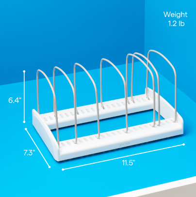 YouCopia StoreMore Adjustable Bakeware Rack - White