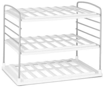 YouCopia UpSpace 3-Tier Water Bottle Organiser - White