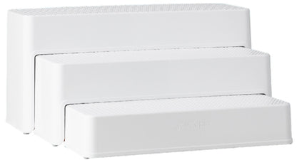 YouCopia ShelfSteps 3-Shelf Pantry Can Organizer - White