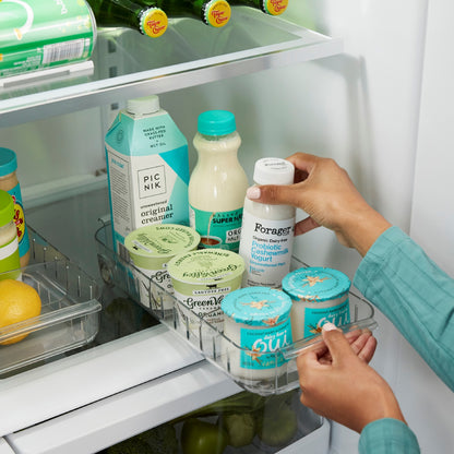 YouCopia RollOut 15cm Fridge Caddy - Clear