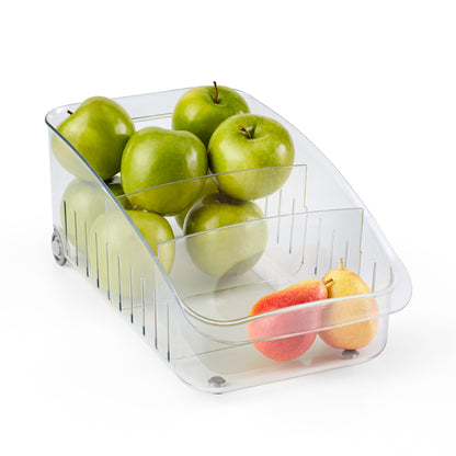 YouCopia RollOut 20cm Narrow Fridge Drawer - Clear