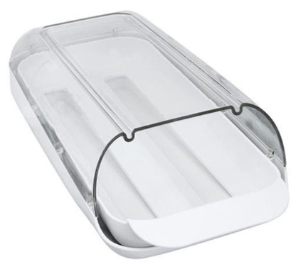 YouCopia FridgeView Large Egg Rolling Holder - White