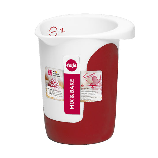 Emsa Mix & Bake Calibrated Mixing Jug - 1Lt