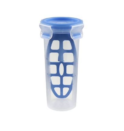 Emsa Clip & Close Mixing Bottle with Lid & Mixer Insert - 500ml