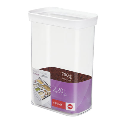 Emsa Optima Rectangular Container - 2.2Lt