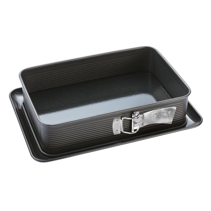 Zenker Springform Baking Tin with leak-proof base 32x22x7cm