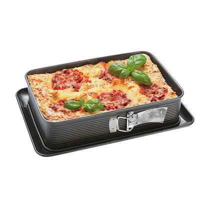 Zenker Springform Baking Tin with leak-proof base 32x22x7cm