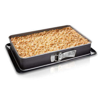 Zenker Springform Baking Tin with leak-proof base 32x22x7cm