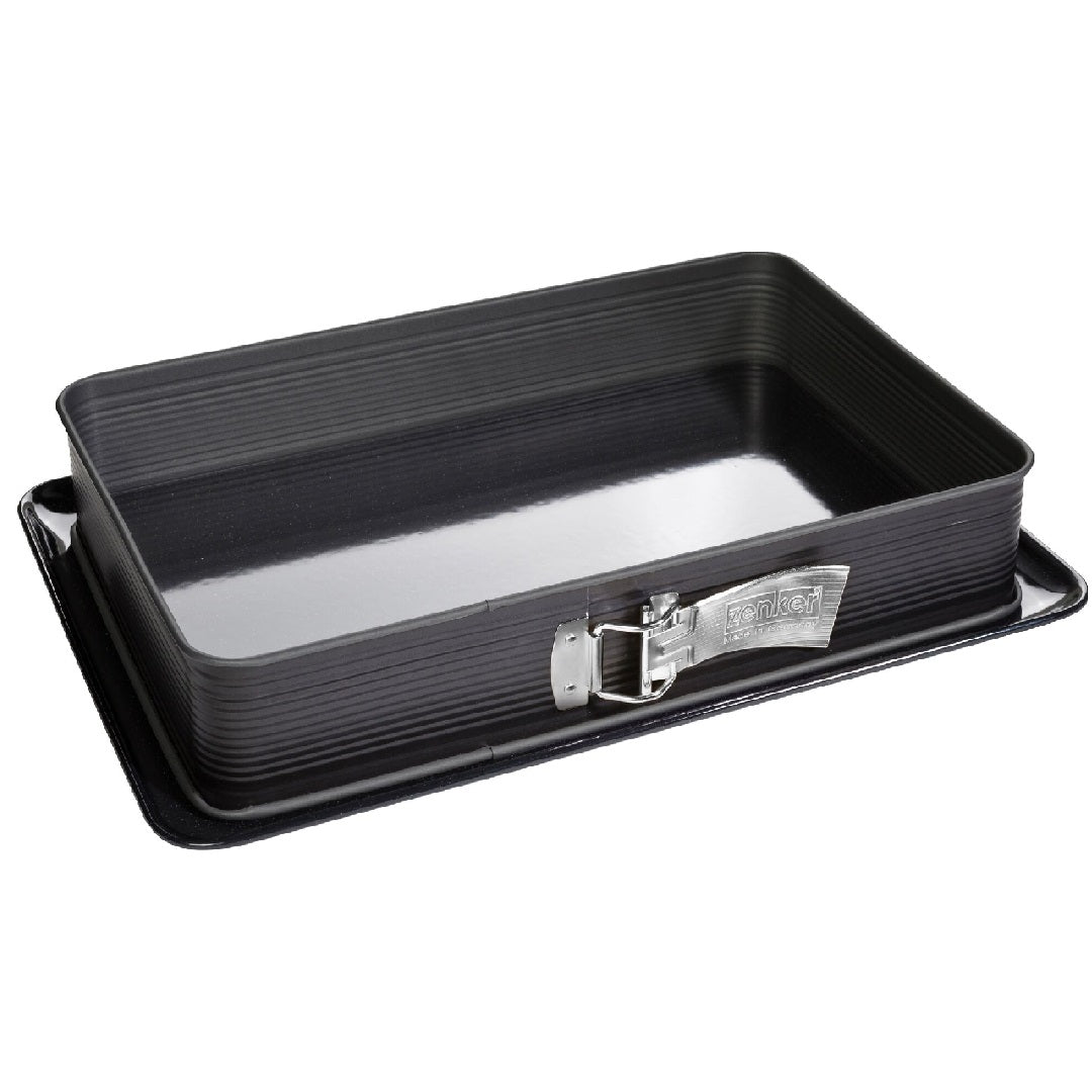Zenker Springform Baking Tin with leak-proof base 42x29x7cm