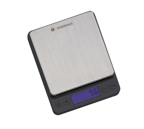 Zassenhaus Barista Digital Coffee Scale - Black