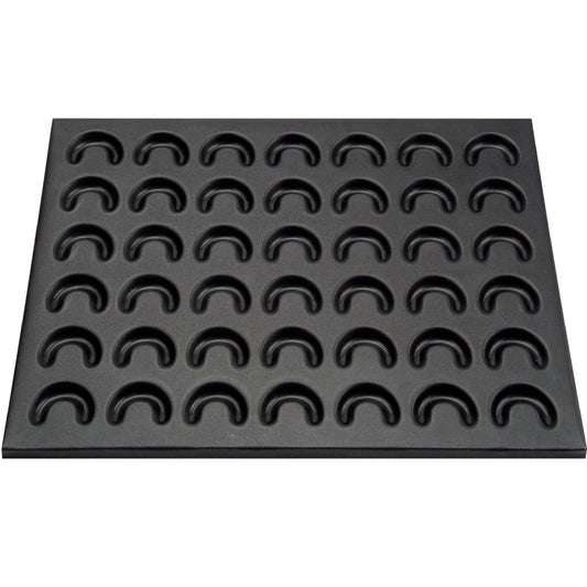 Zenker Crescent Cookie Baking Tray 42x33cm – 42 Non-Stick Moulds