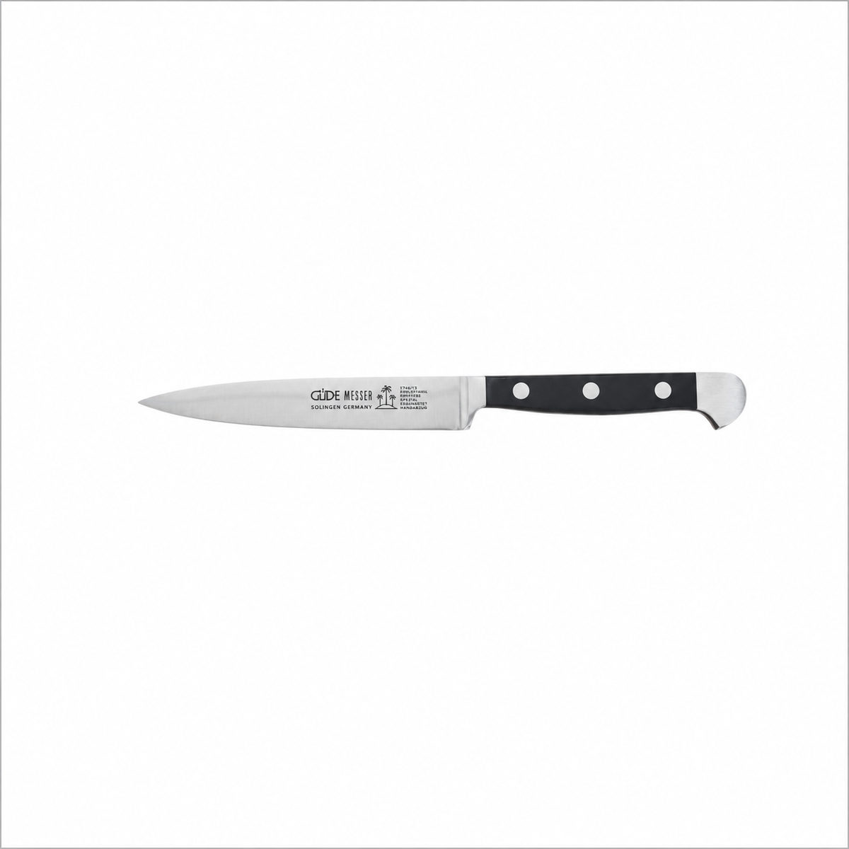 Guede Alpha Black Paring Knife 13cm