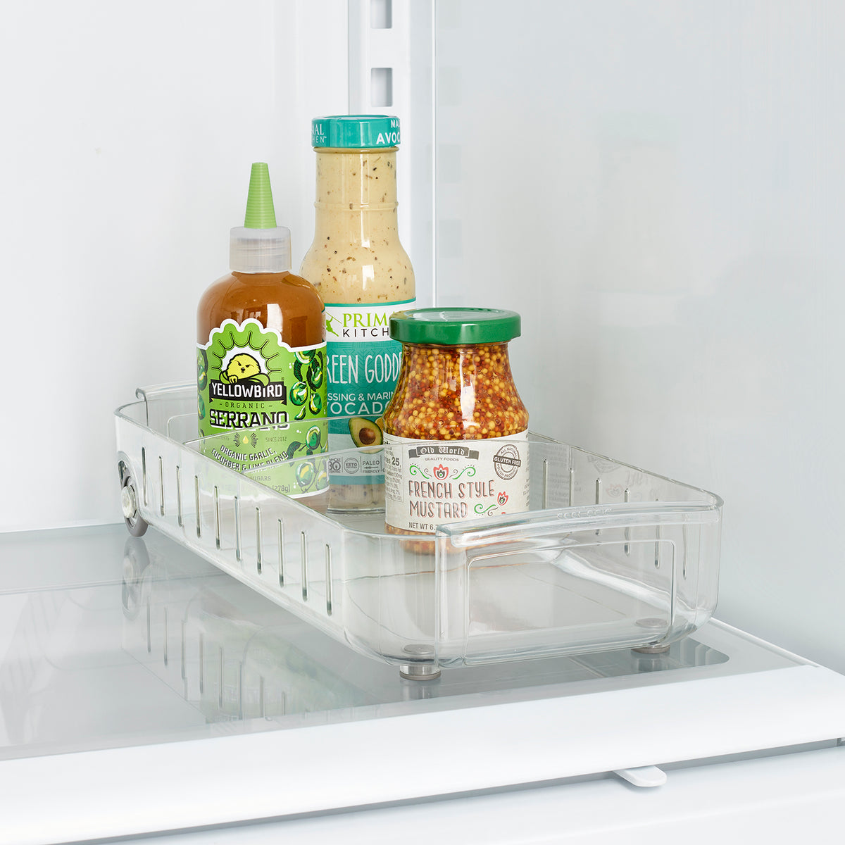 YouCopia RollOut 15cm Narrow Fridge Drawer - Clear