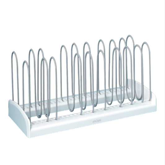 YouCopia StoreMore Pan & Lid Rack Organizer - White
