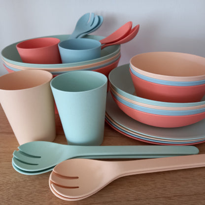 ChicMic Bioloco Plant Tableware Large Serving Bowl - Rose
