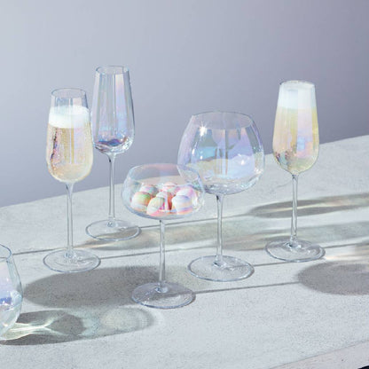 LSA International Pearl Champagne Flute - Set of 4