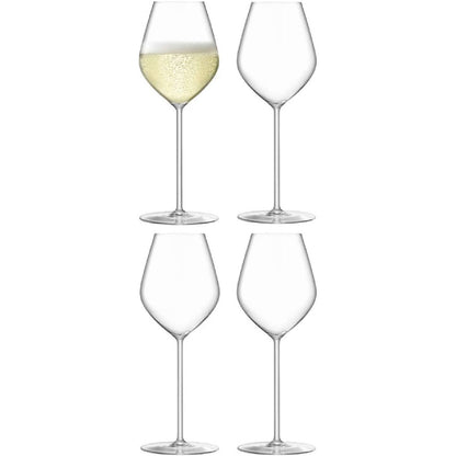 LSA International Borough Champagne Tulip Glasses, 6 for 4