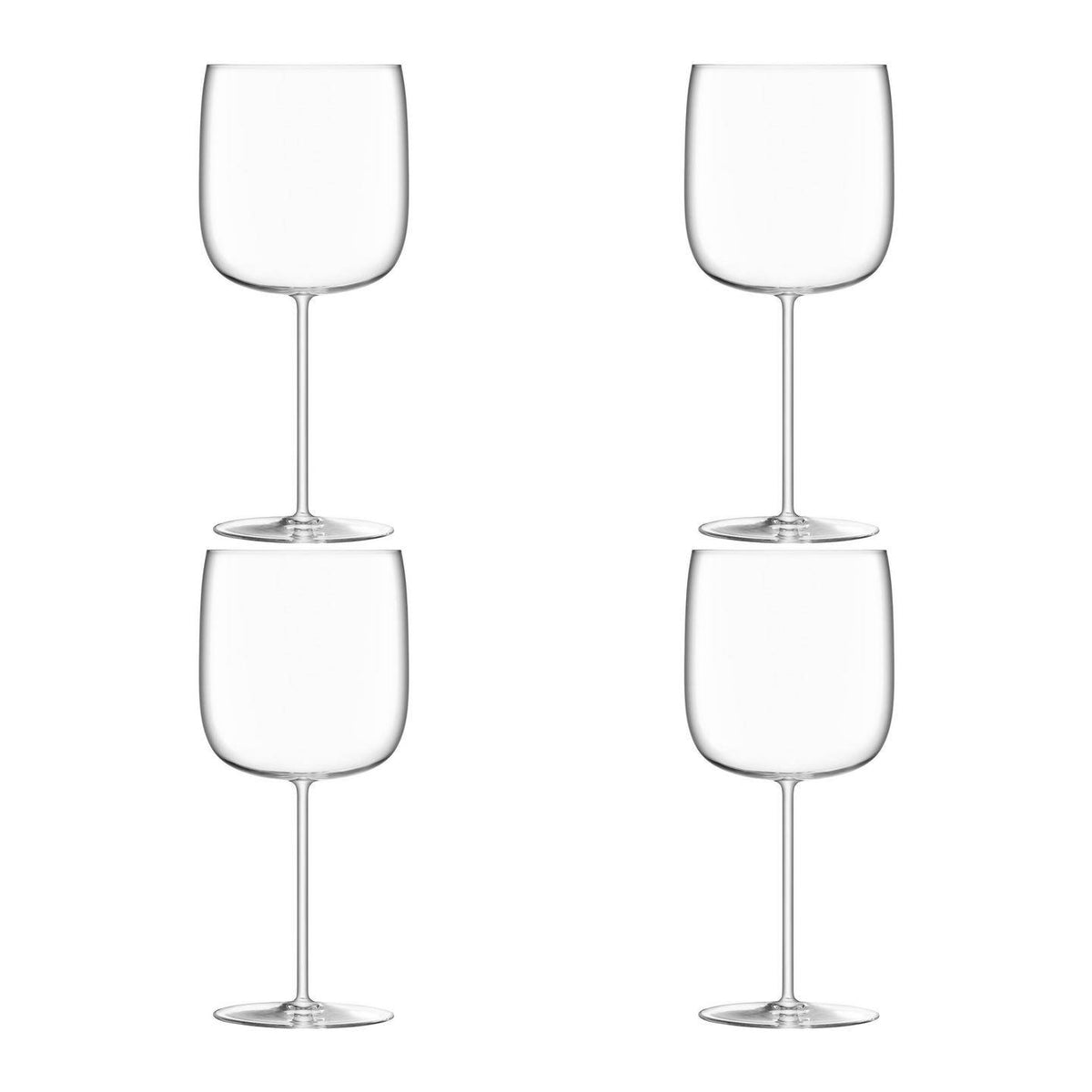 LSA International Borough Extra Large Grand Cru Red Wine Glasses, Set of 4