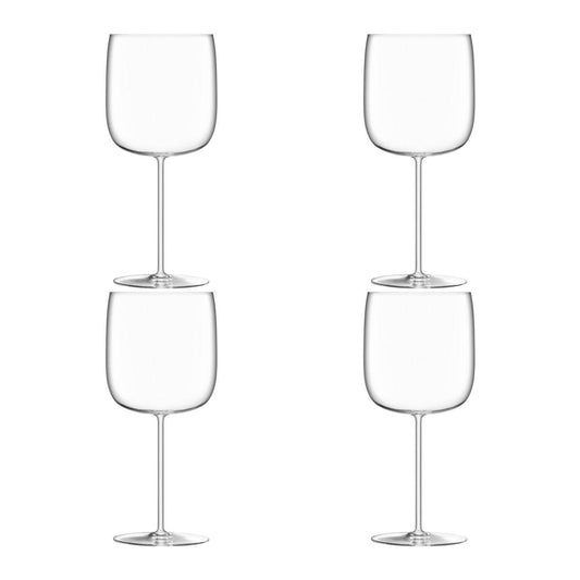 LSA International Borough Extra Large Grand Cru Red Wine Glasses, Set of 4