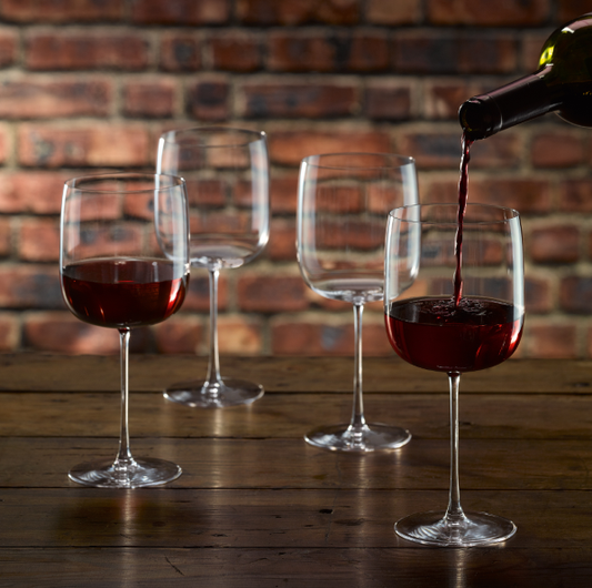 LSA International Borough Extra Large Grand Cru Red Wine Glasses, Set of 4